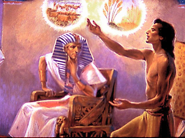 José cuando le revela sus sueños al faraon