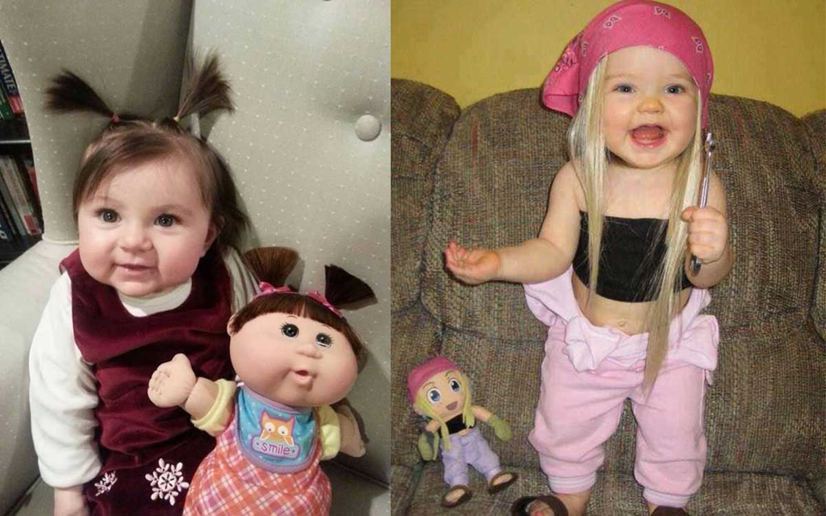 niñas parecidas a asus muñeca