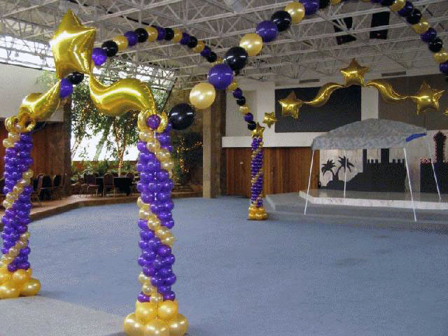 Imagenes de decoracion con globos para graduación bonitos