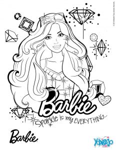 dibujo-para-colorear-barbie-modelo_sk2