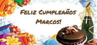 Imágenes de Feliz cumpleaños Marcos para dedicar