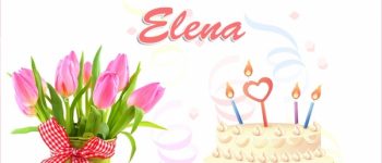 Imágenes lindas de feliz cumpleaños Elena para compartir