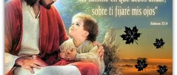 Imágenes de Jesús con niños y frases cristianas